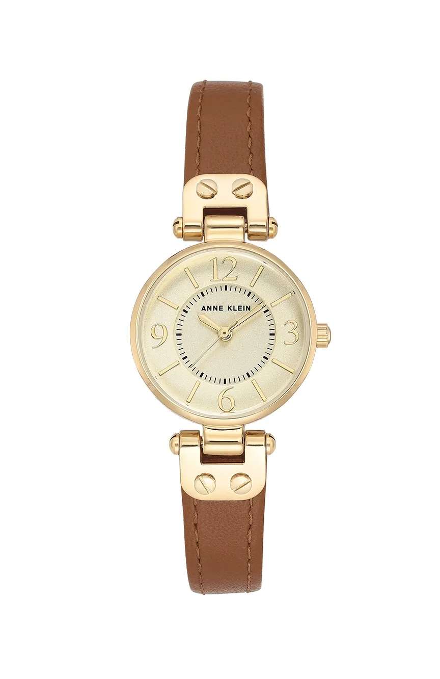 Anne Klein Women Analog Leather Watch