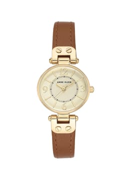 Anne Klein Women Analog Leather Watch
