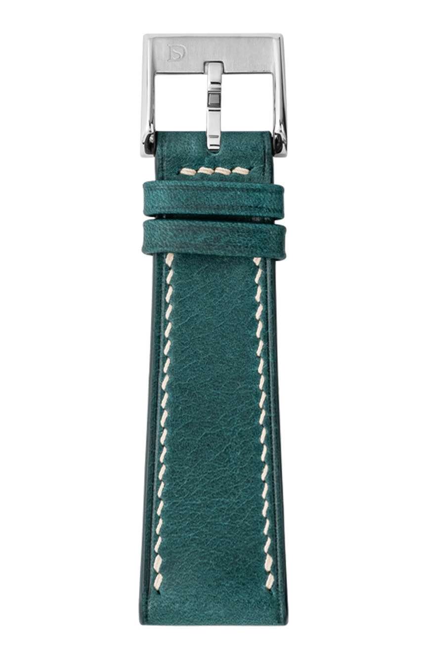 Delugs Leather - Turquoise Waxy Slim Strap