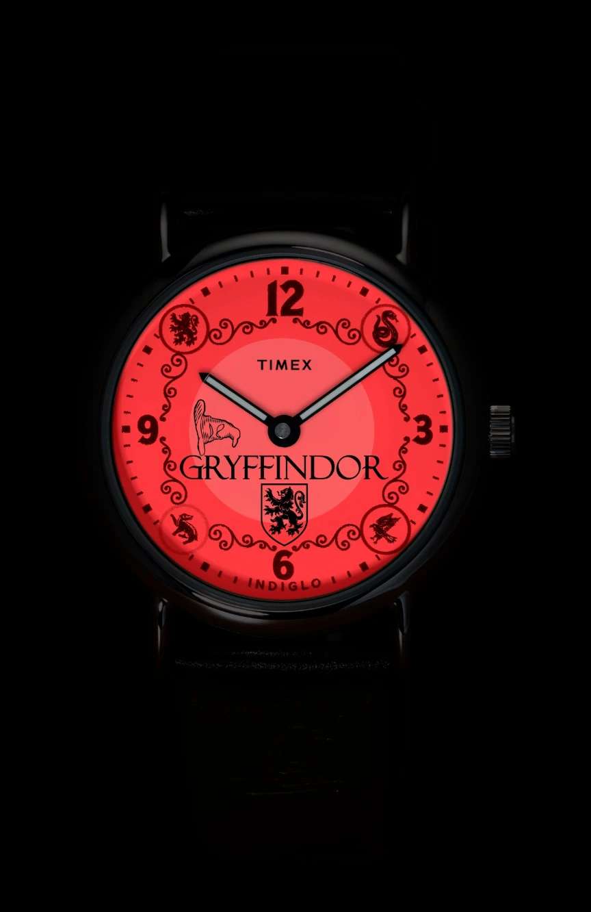Timex Harry Potter x Weekender Gryffindor House 38mm Leather Strap Watch