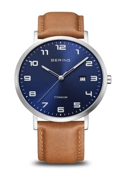 Bering Titanium Men Quartz Watch
