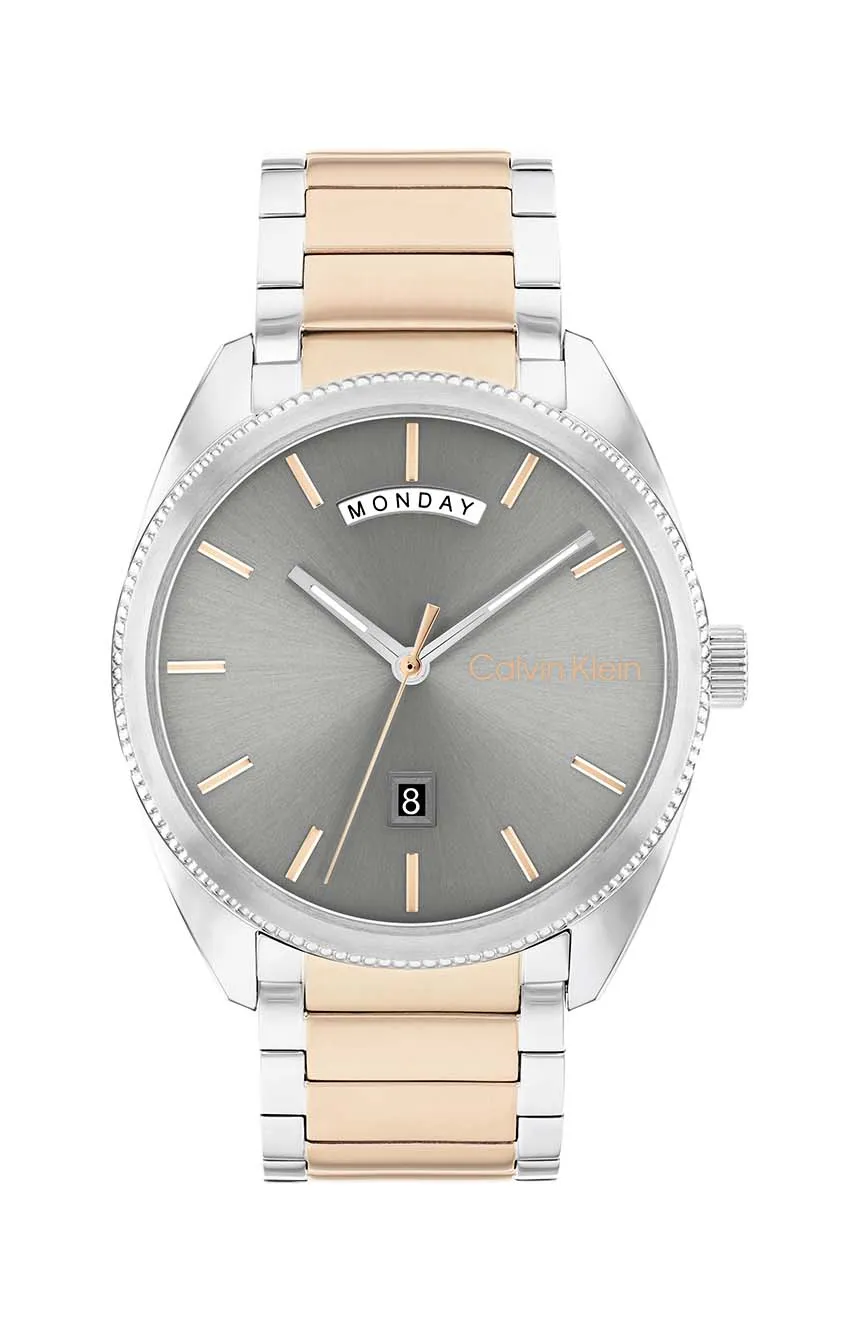 

Calvin Klein | Calvin Klein Men Fashion Two Tone Quartz Watch 25200449