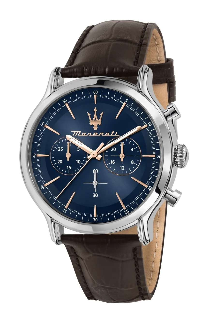 MASERATI Men Analog Leather Watch