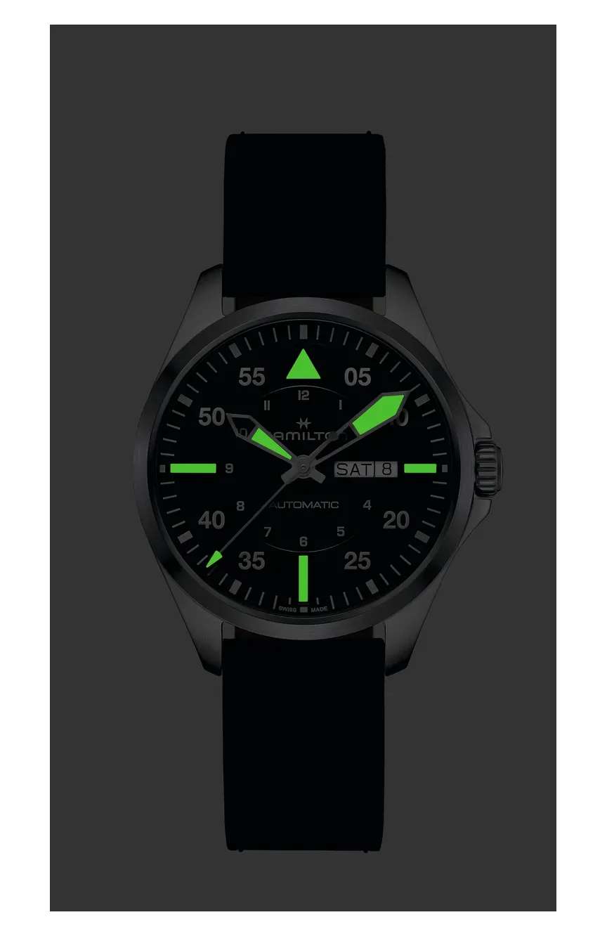 Hamilton Khaki Pilot DD A42-gn-l-br