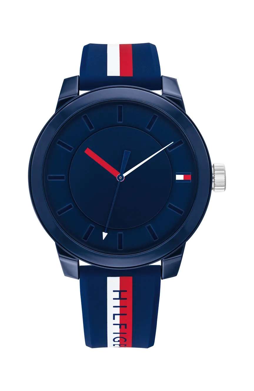 Tommy Hilfiger Tommy Hilfiger Mens Quartz Silicone Watch 1791746