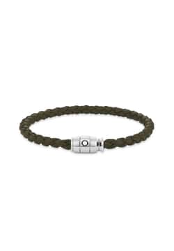 Montblanc Bracelet Medium Soft Leather Khaki