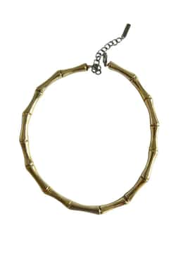 Colette Market Bamboo star gold necklace