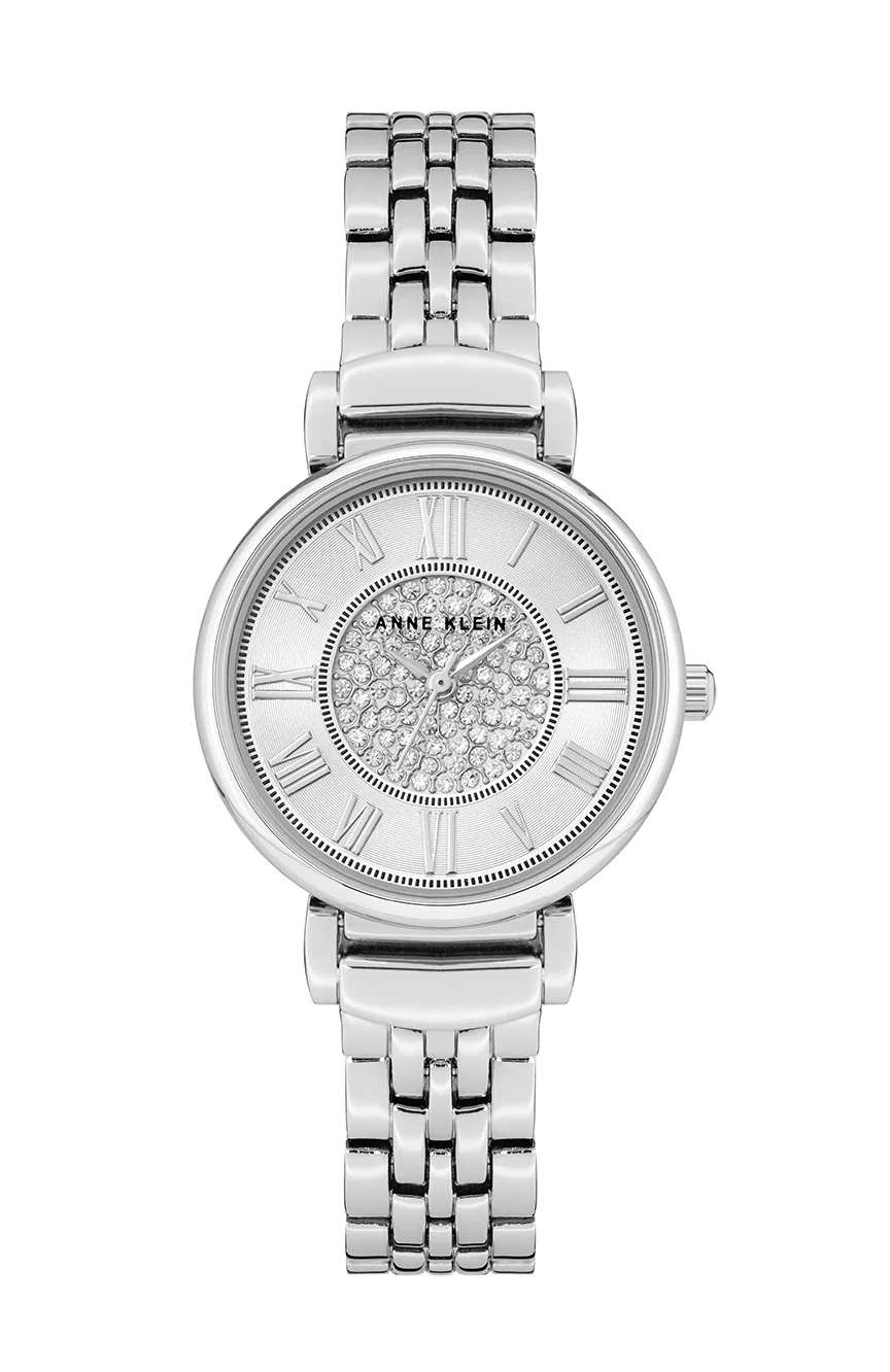 آن كلاين ساعة يد نسائية بسوار معدني بتقنية الكوارتز