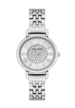 Anne Klein ساعة يد نسائية بسوار معدني بتقنية الكوارتز