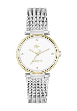 Lacoste ساعة لاكوست اوربا كوارتز ستانلس ستيل للنساء 2001337
