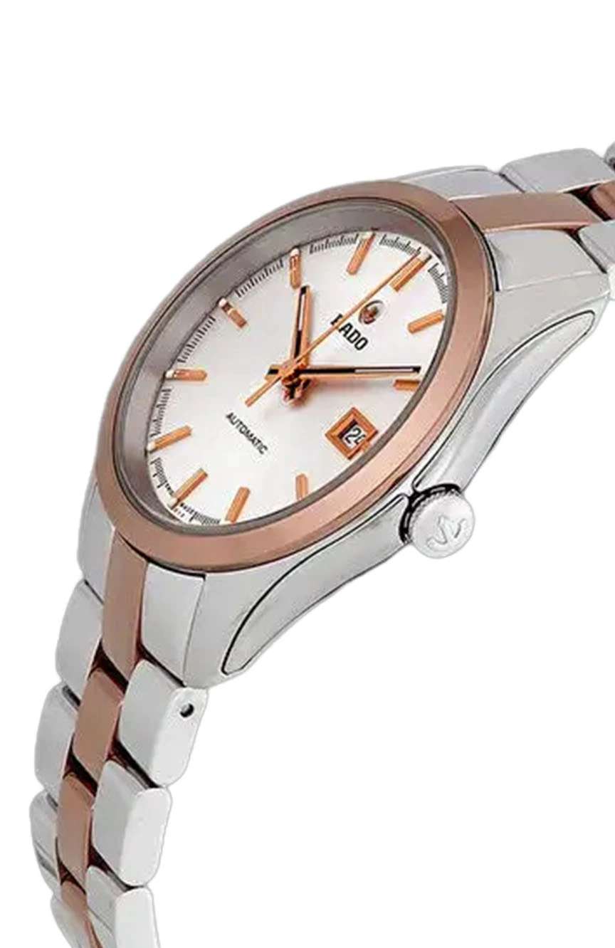 رادو HYPERCHROME Ladies Auto Ceramic Grey Dial