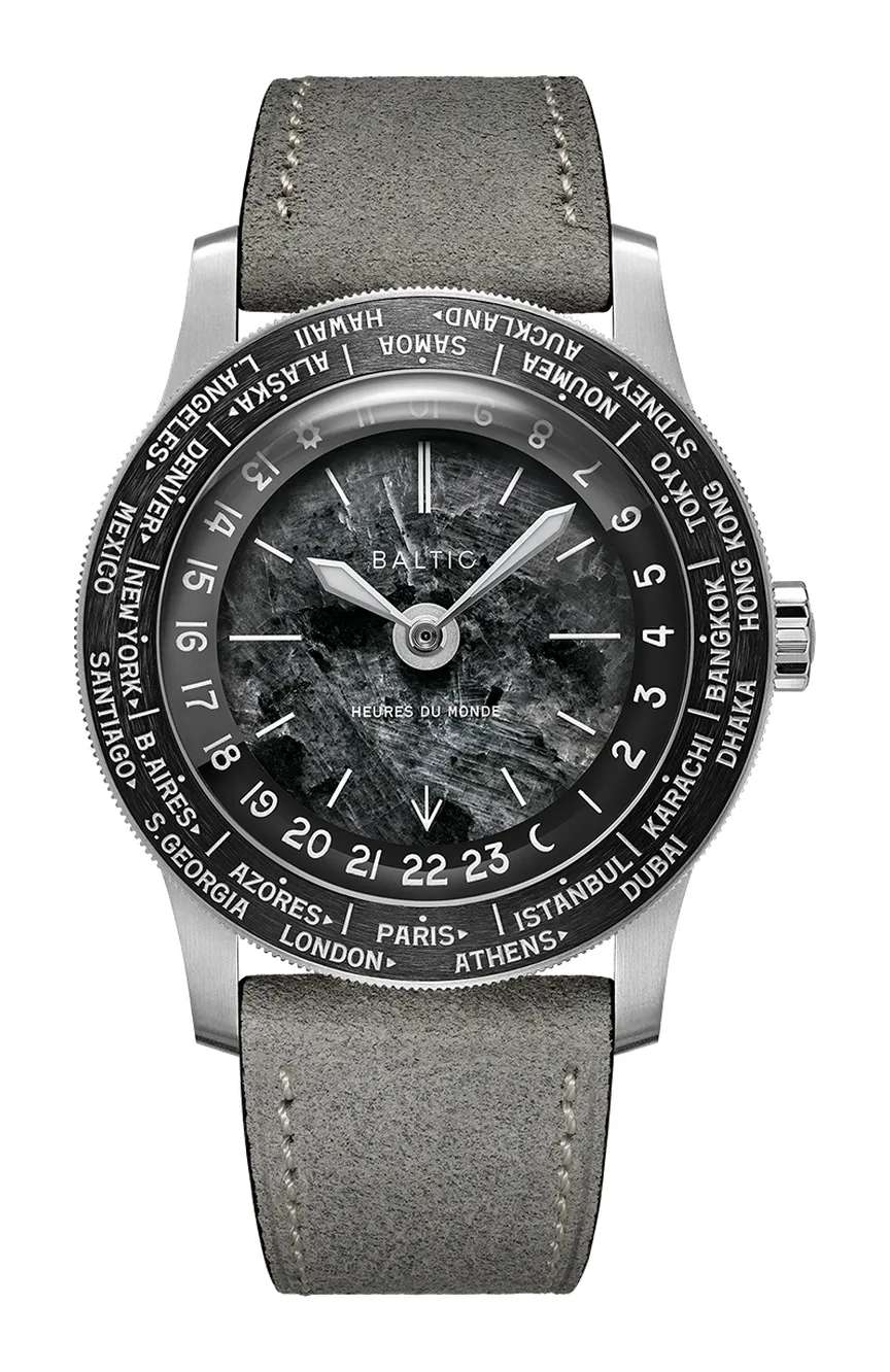 بالتيك Heures du Monde Worldtimer - Labradorite