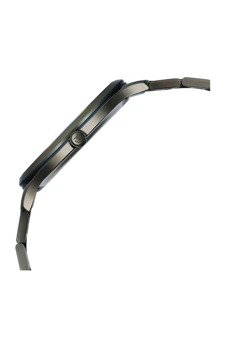 Titan Clasique Slim Quartz Analog with Date Brown Dial With Two Toned Color Stainless Steel Strap Watch For Men