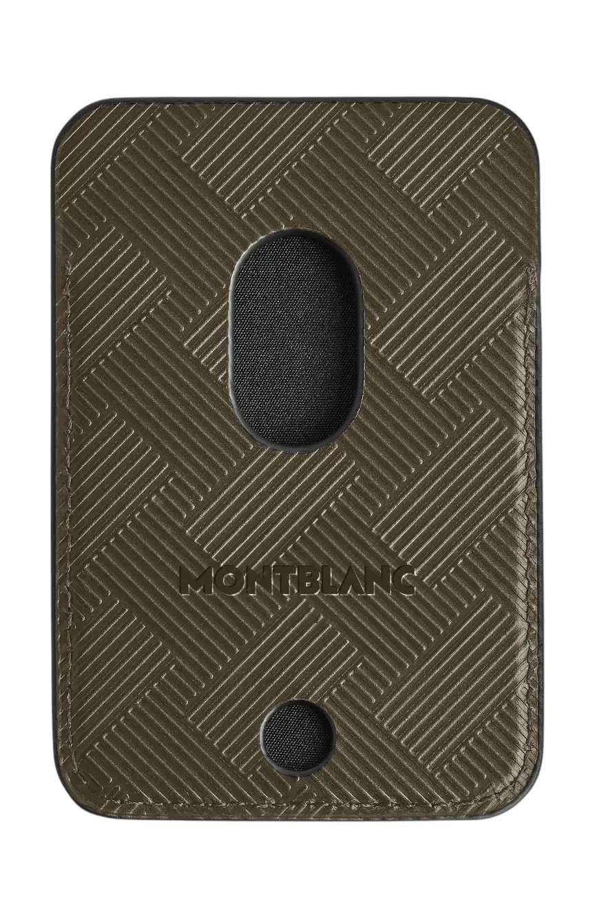 Montblanc Card Holder 2cc for iPhone with MagSafe in Extreme Leather