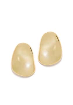 Pertegaz أقراط إلسا المطلية بالذهب