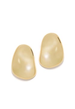 Pertegaz أقراط إلسا المطلية بالذهب