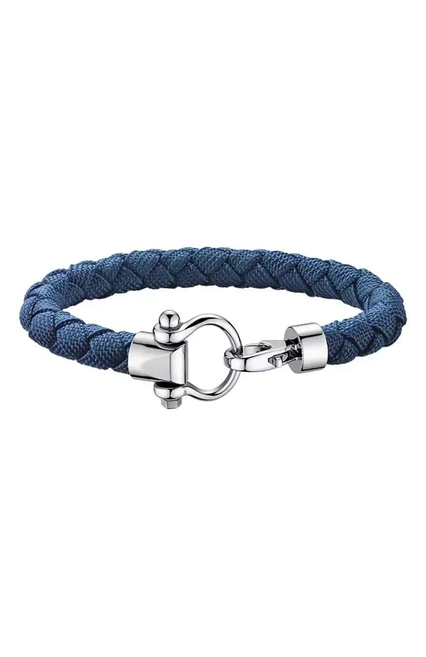 أوميغا سوار نايلون بمشبك ستانلس ستيل