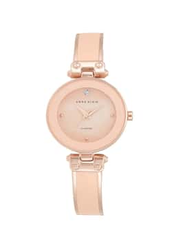 Anne Klein ساعة يد نسائية بسوار ستانلس ستيل بتقنية الكوارتز