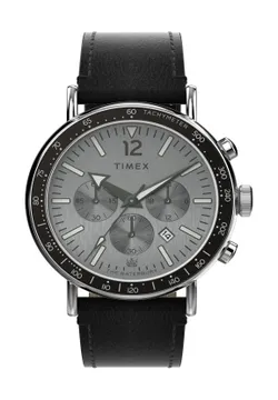 Timex Waterbury Traditional Chronograph 42mm Leather Strap