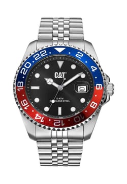 Cat Men Quartz Stainless Steel Watch