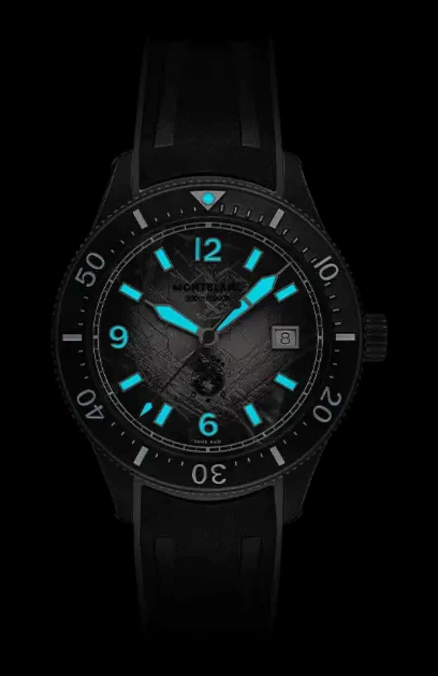 Montblanc Iced Sea Automatic Date 0 Oxygen