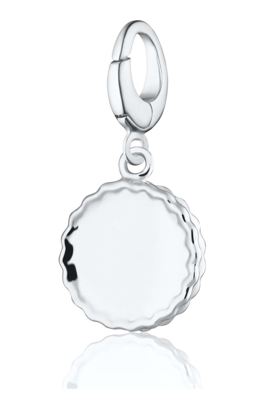 Lily Charmed Silver Jammie Dodger Biscuit Charm