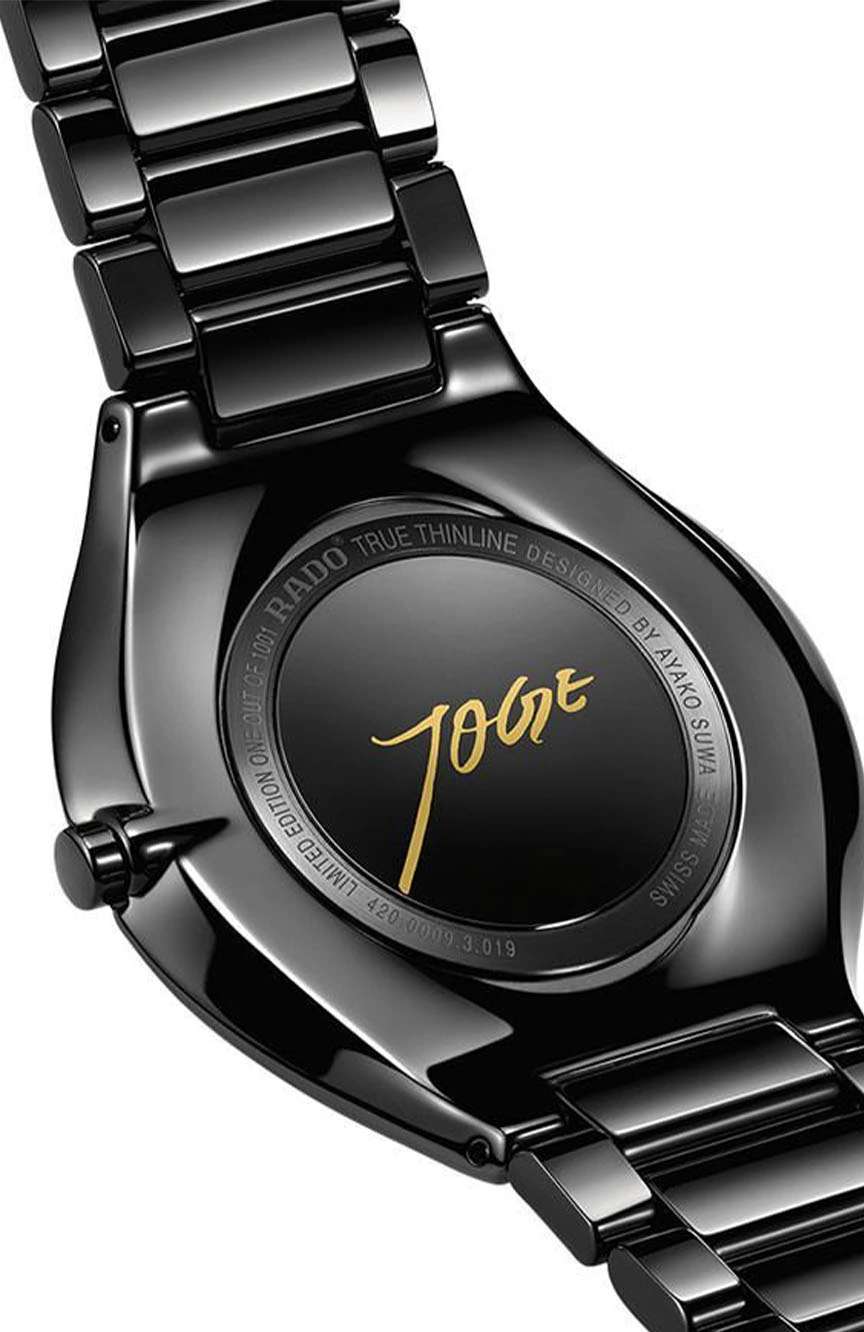 Rado L Watch True Thinline Black