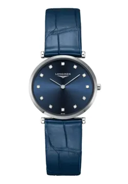 Longines Unisex s La Grande Classique De Longines Quartz Blue Dial Watch. RivoliShop