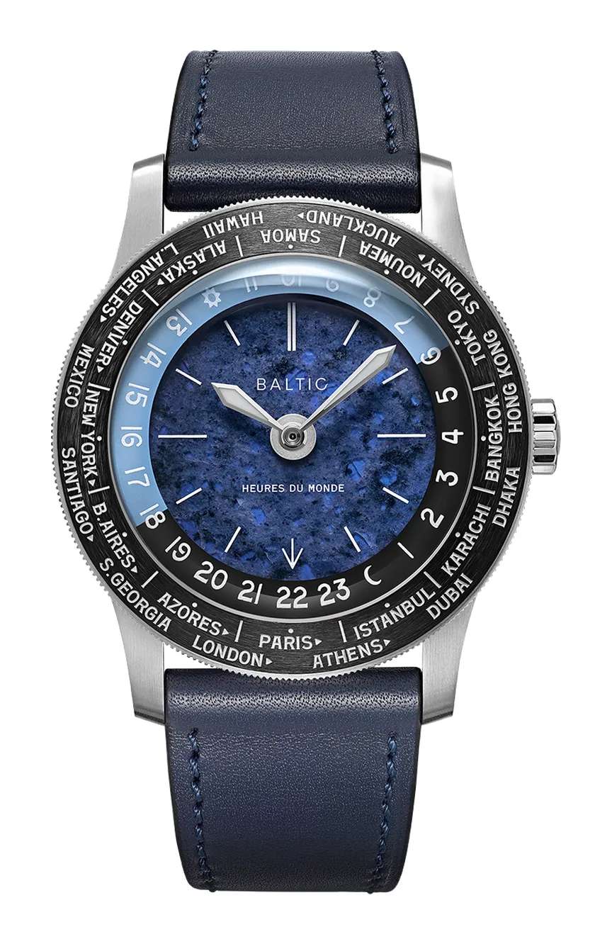 بالتيك Heures du Monde Worldtimer - Sodalite