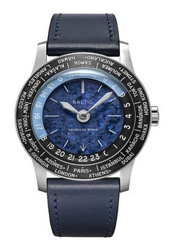 Baltic Heures du Monde Worldtimer - Sodalite