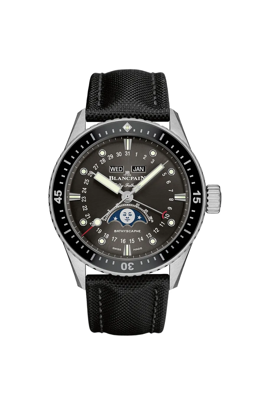 

Blancpain | Bathyscaphe Quantime Complet Phases de Lune