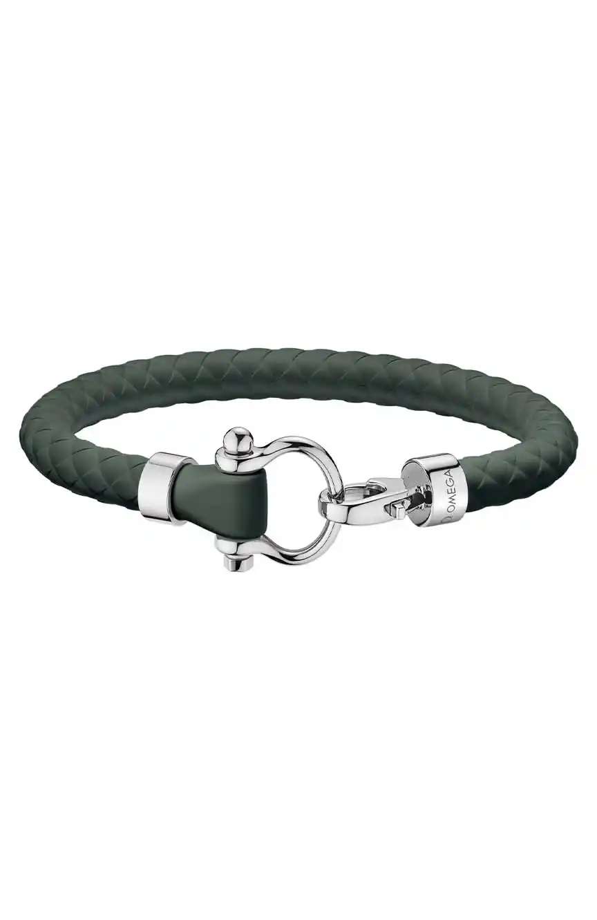OMEGA Bracelet Rubber Stainless steel
