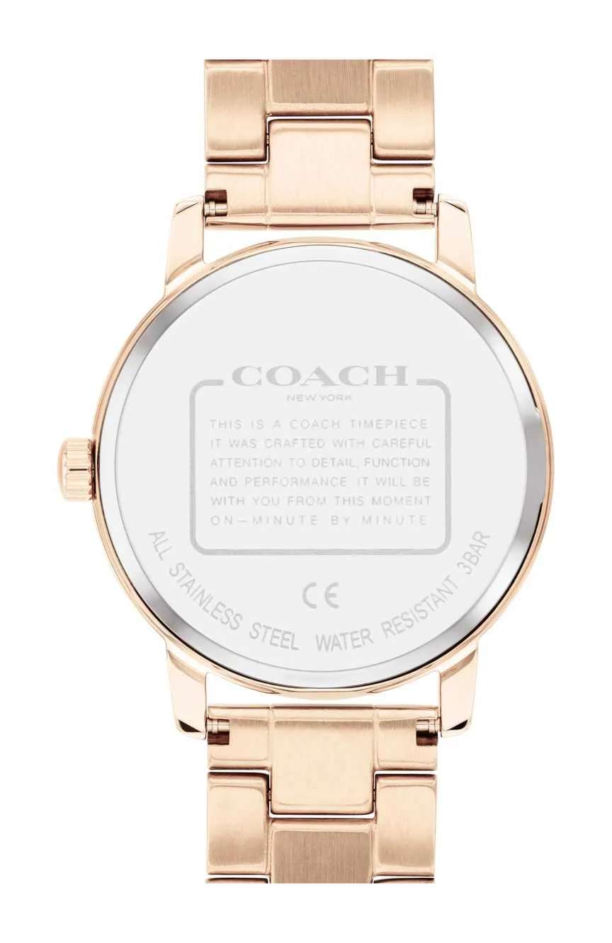 Coach Grand Womens Stainless Steel Quartz Watch 14503945