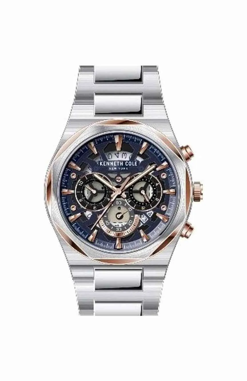 

Kenneth Cole | Kenneth Cole Mens Stainless Steel Quartz Watch KCWGK2130701