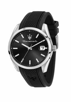MASERATI Men Quartz Silicone Watch