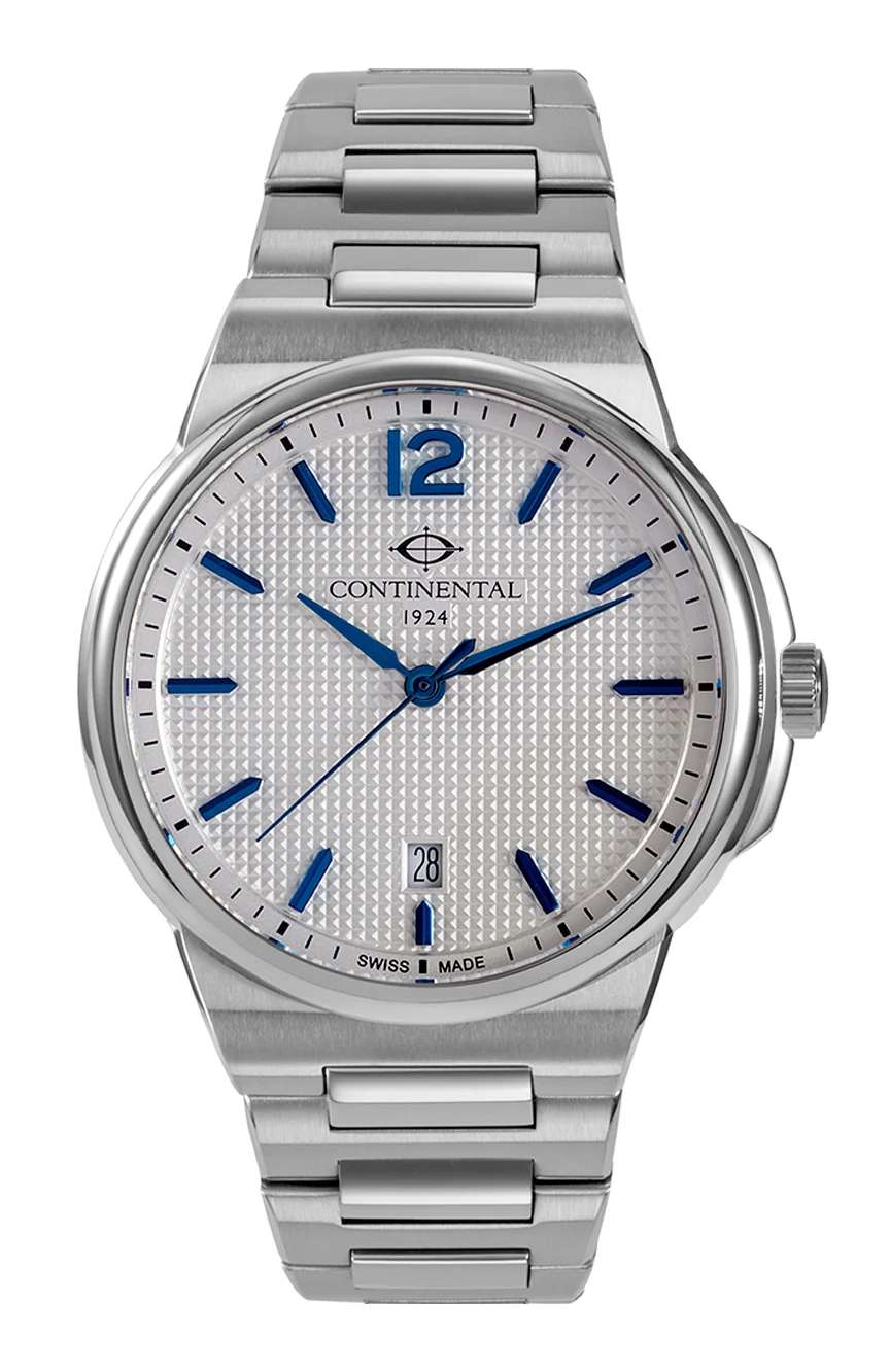 Continental Gents Silver Stainless Steel watch