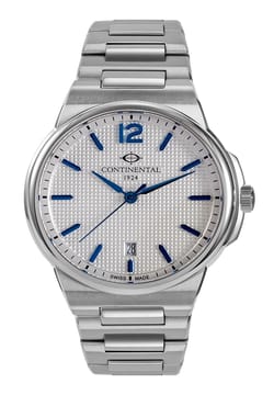 Continental Gents Silver Stainless Steel watch