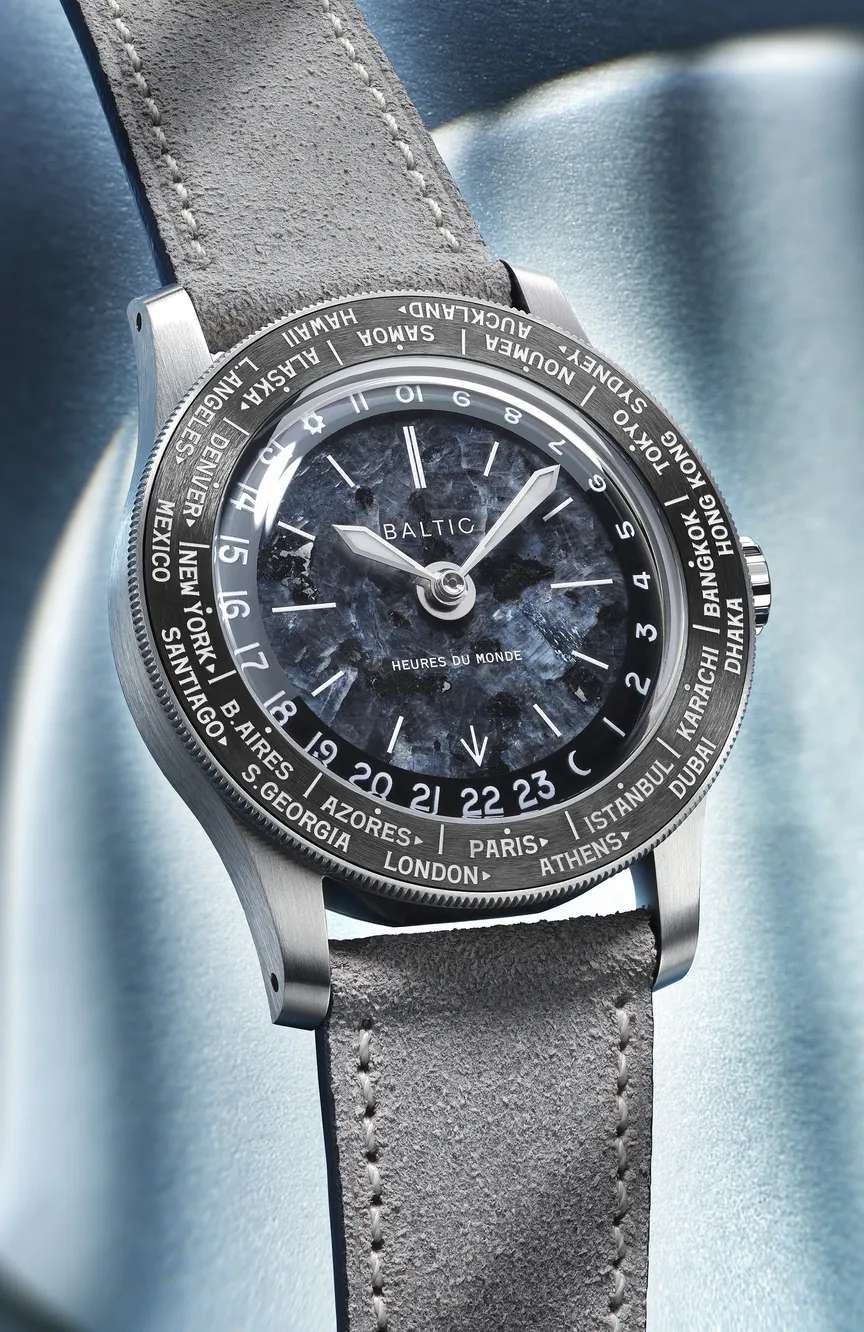 بالتيك Heures du Monde Worldtimer - Labradorite