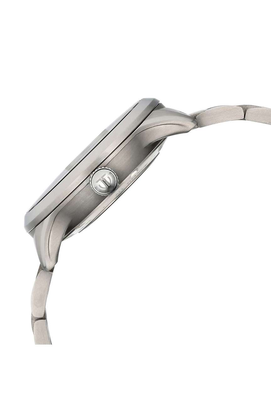 Titan Metal Mechanicals Silver Dial Silver Stainless Steel Strap Watch for Men