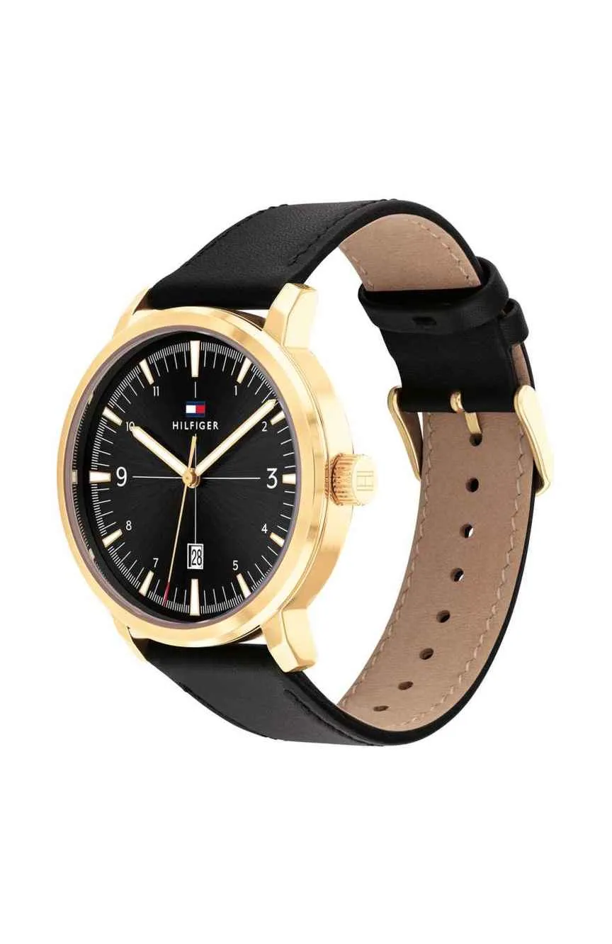 Tommy Hilfiger Tommy Hilfiger Macy S Essentials Mens Leather Quartz Watch 1710509 RivoliShop