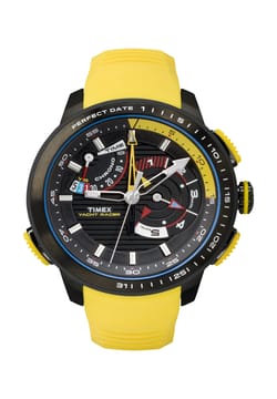 Timex ساعة كوارتز بسوار سيليكون للرجال