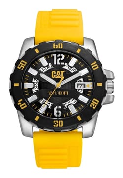 Cat Men Quartz Silicone Watch