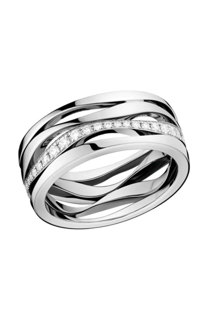 OMEGA Ladymatic Ring 18k white gold diamonds