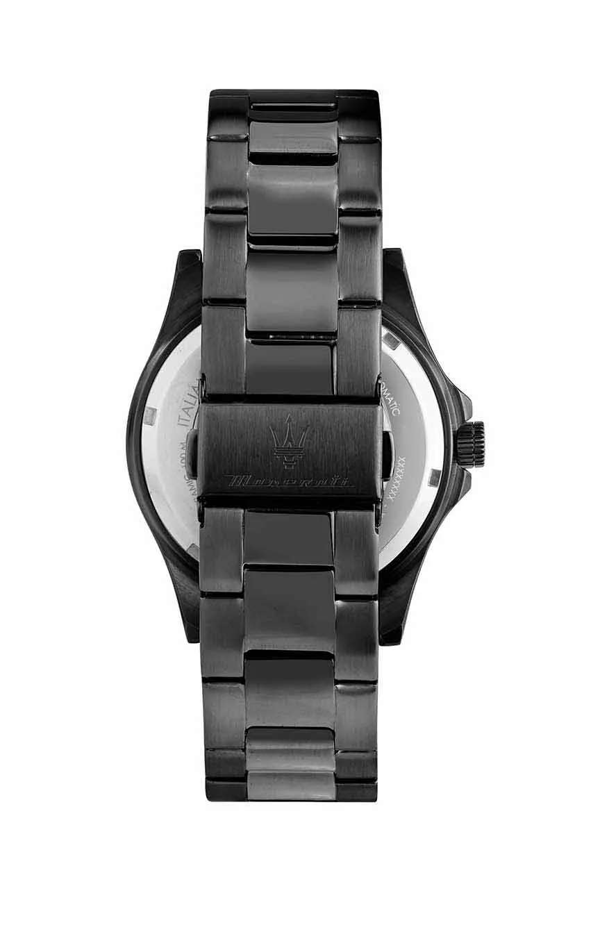 مازيراتي ساعة كوارتز بسوار معدني للرجال