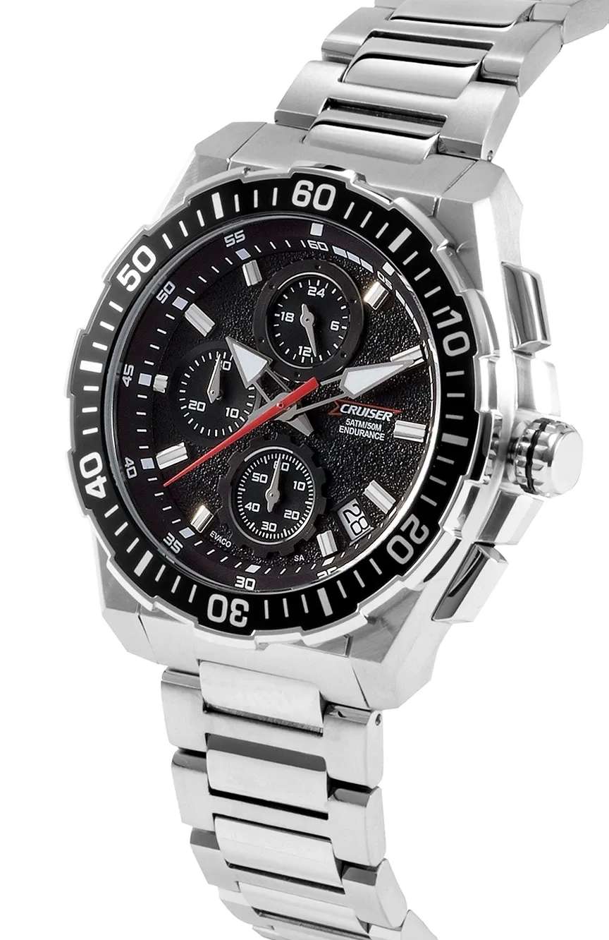 Cruiser Gents Silver Stainless Steel watch