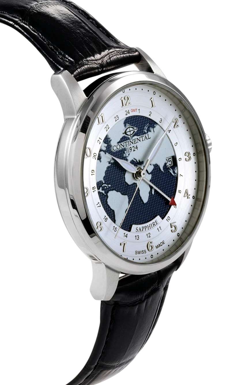 Continental Gents Black Stainless Steel watch