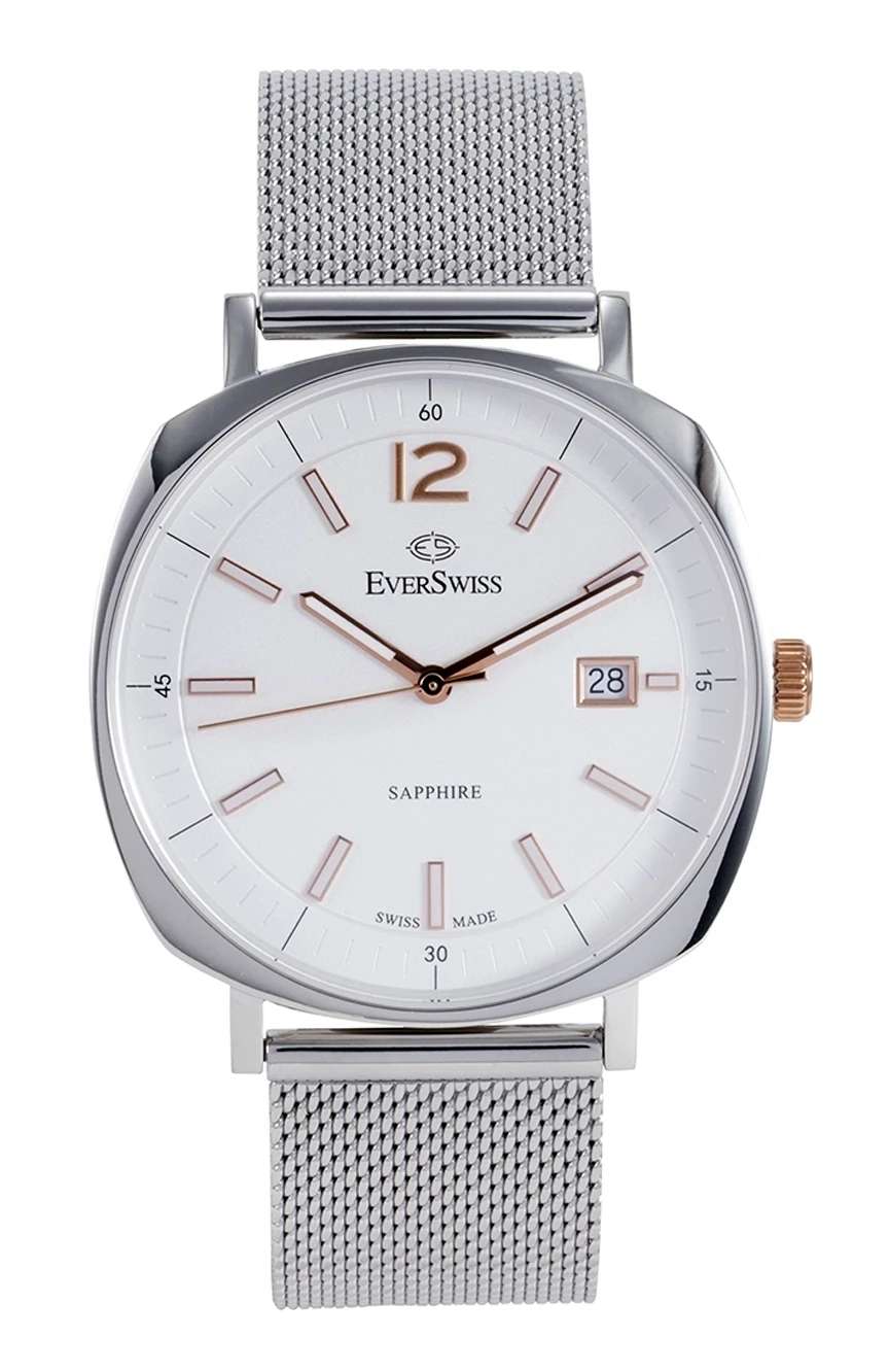 EverSwiss Gents Silver Stainless Steel watch