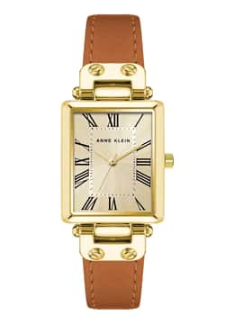 Anne Klein Women's Quartz Leather