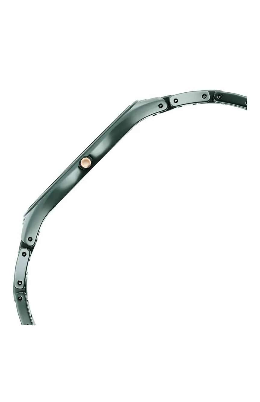 Titan Edge Ceramic Green Dial Analog Ceramic Strap watch for Men