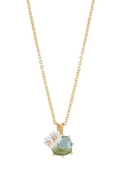 Les Nereides Daisies Parterre Pendant necklace